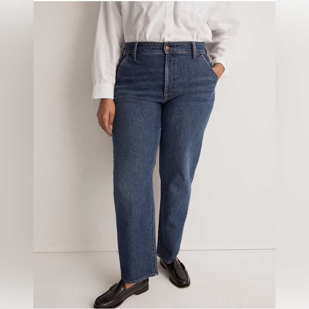 Madewell - The Perfect Vintage Straight Jean in Stanhill Wash: Pocket Edition